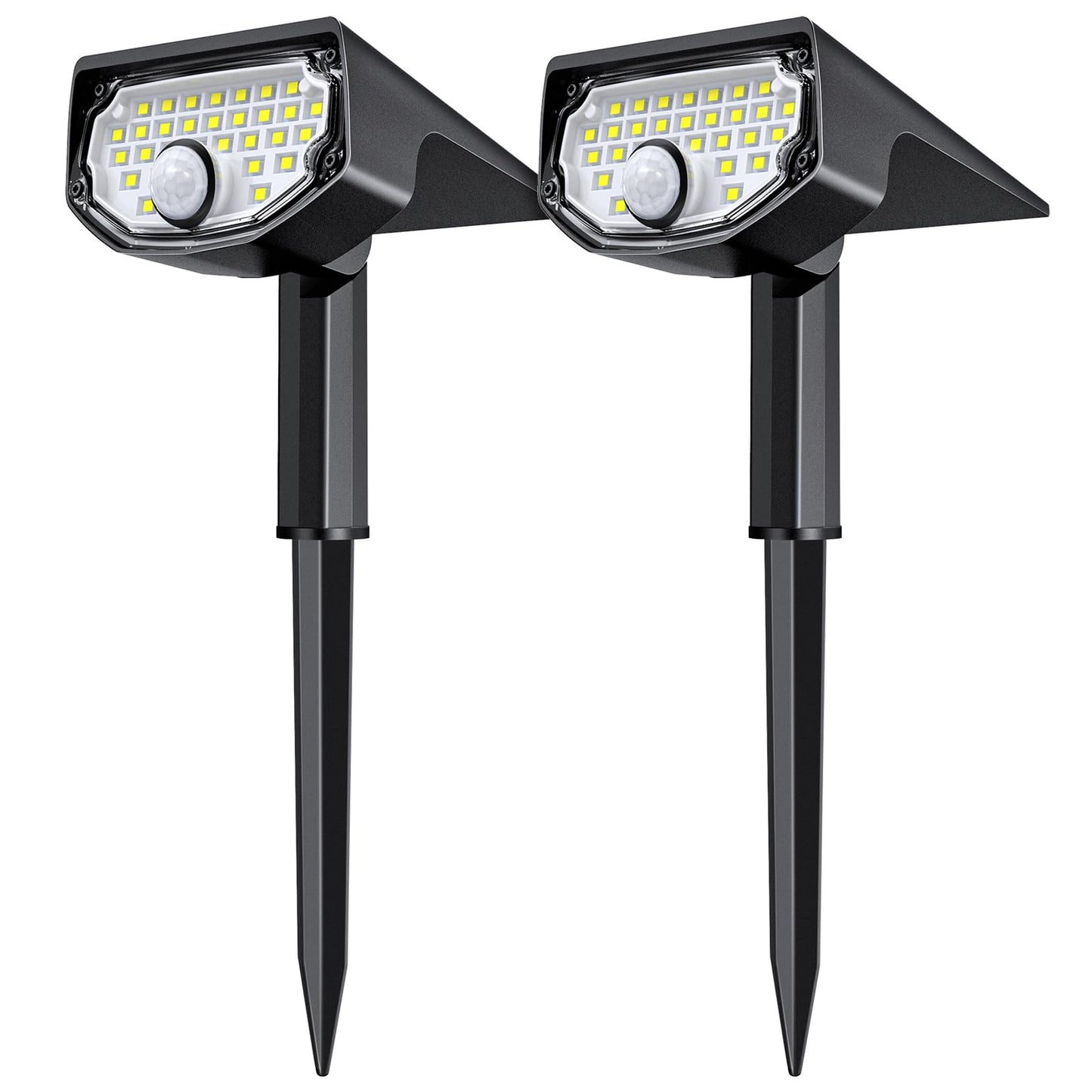 AloftSun Solar Motion Sensor Outdoor Lights,Waterproof Motion Sensor Spot Lights- 30 LED/3 Modes Solar Powered Spotlights,Landscape Lighting for Yard