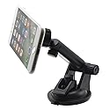 Fonus Car Mount Magnetic Holder Compatible with Samsung Galaxy S25 Ultra, Dash Windshield Telescopic Strong Grip Strong Magnets