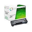 TCT 36A Toner Cartridge - Compatible Replacement for HP 36A CB436A Black Works with HP LaserJet P1505 P1505N M120 M120N M1522 1522F M1522N M1522NF