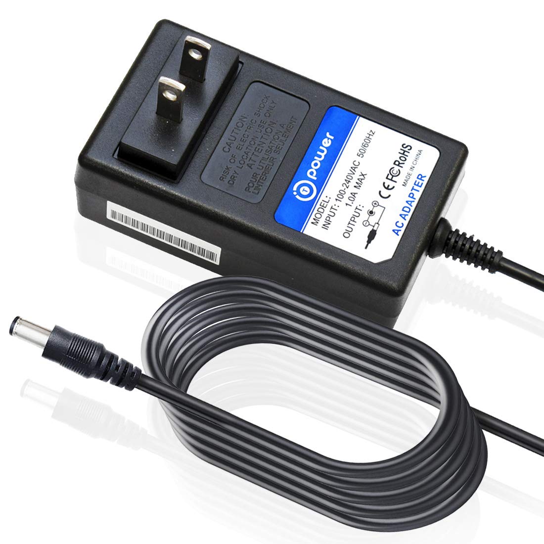 T-Power 12V 6.6ft Ac Adapter for NETGEAR & Motorola Arris Surfboard DOCSIS Cable Modem WiFi Router Power Supply Cord Charger