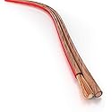 VOYZ 14 Gauge AWG Speaker Cable Twisted Wire with Flex Oxygen Free Clear PVC Sheathing - Ideal for Home Theater Speakers and Car Speakers Installation