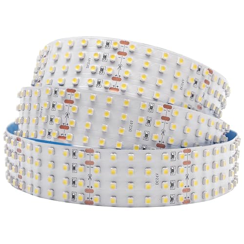 Quad Row Flexible LED Strip Lights, High CRI 95 DC24V 3528SMD 480LEDs/m 2,880Lumens/m- Super Bright LED Tape Lights for Photographic Lighting
