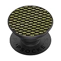 PopSockets Phone Grip with Expanding Kickstand, Playful PopGrip - Mesh Neon Green