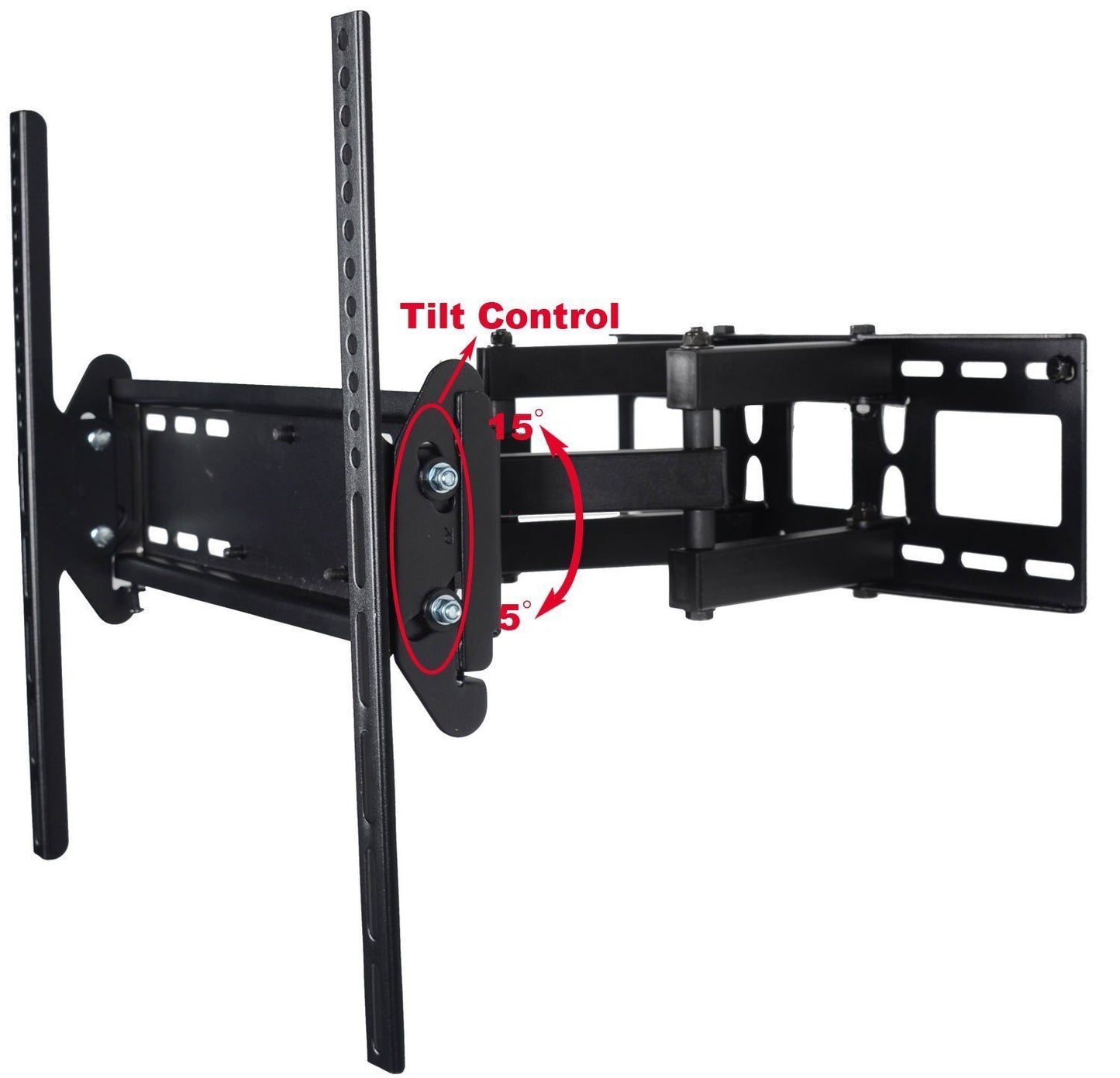 VideoSecu Full Motion Articulating TV Wall Mount for Samsung UN50JU6500 UN50JU7100 UN55JU6500 UN55JU7100 UN60JU7090 UN60JU6500 UN65JU6500 UN65JU7100