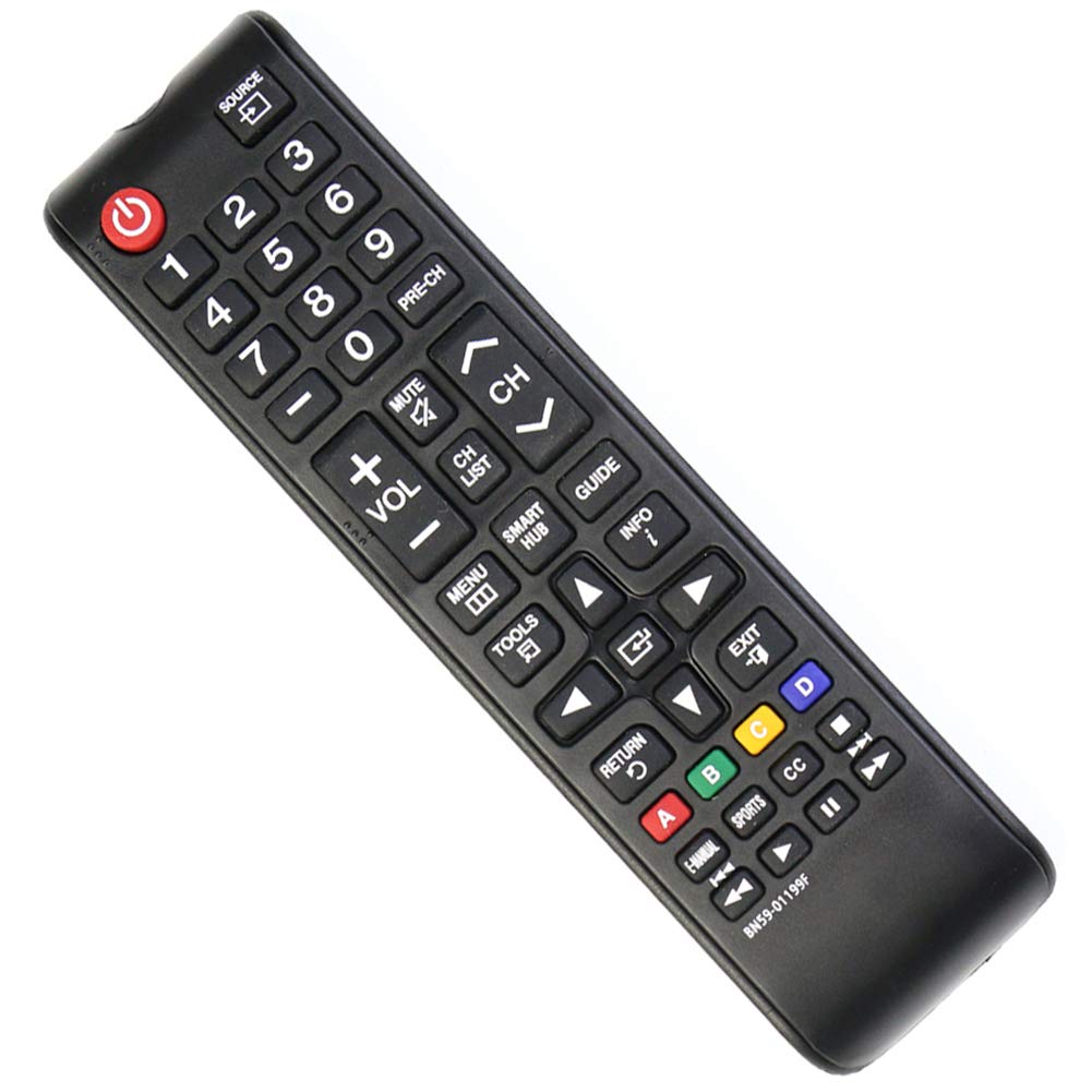 BN59-01199F Replace Universal Remote Control fit for Samsung TV LED LCD HDTV UN32J525DAFXZA UN32J4500AF UN43JU640DF UN60J6200AF UN60J620DAF