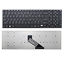 Senlinxiaowu US English Black Wired Ergonomic Membrane Keyboard with 104 Keys (QWERTY, Ambidextrous) for Gateway NV52L P5WS0 NV56R NV57H NV75S NV76R