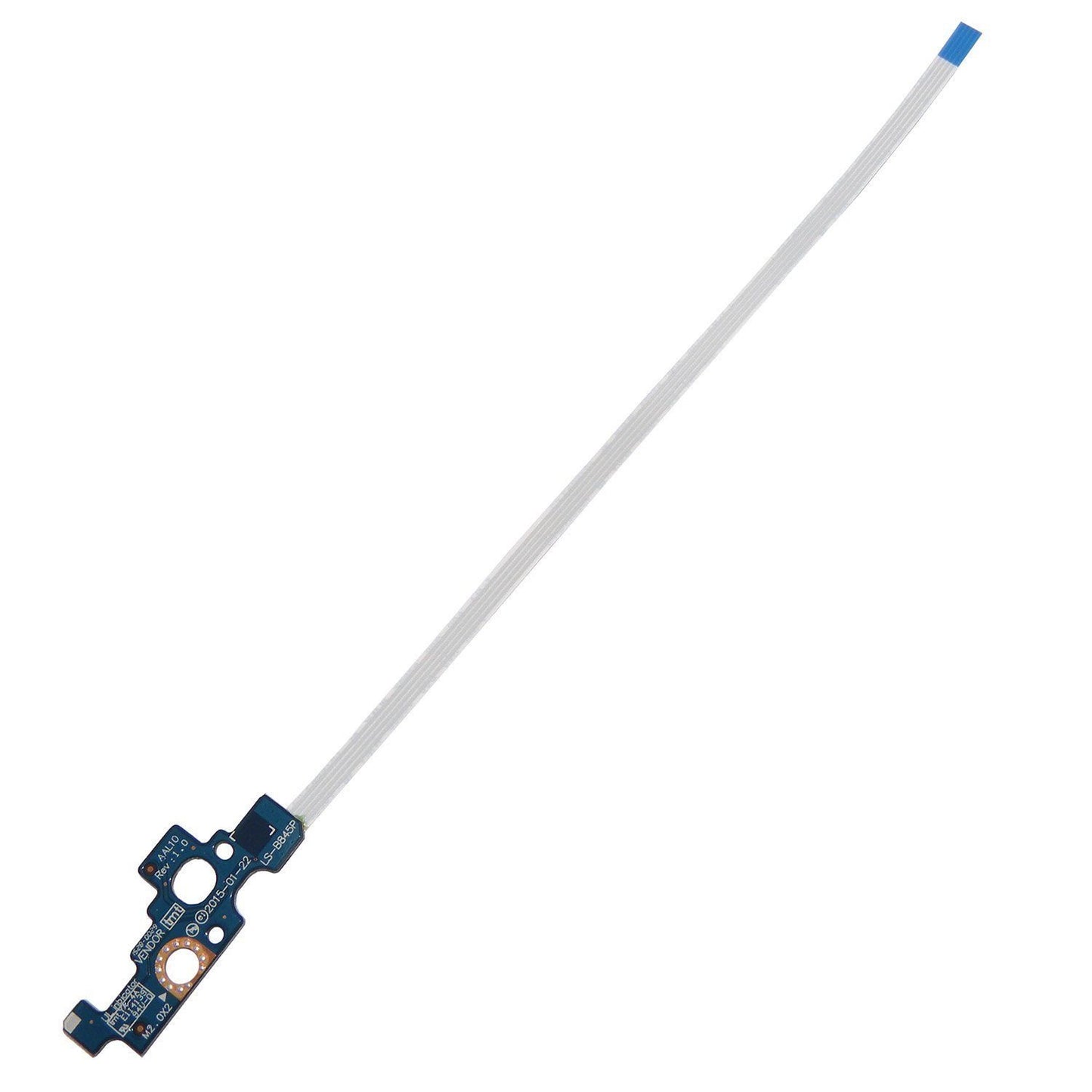 Power Button Board with Cable Replacement for DELL INSPIRON 14-5455 17-5755 17-5758 Series, T2CVC LS-B845P
