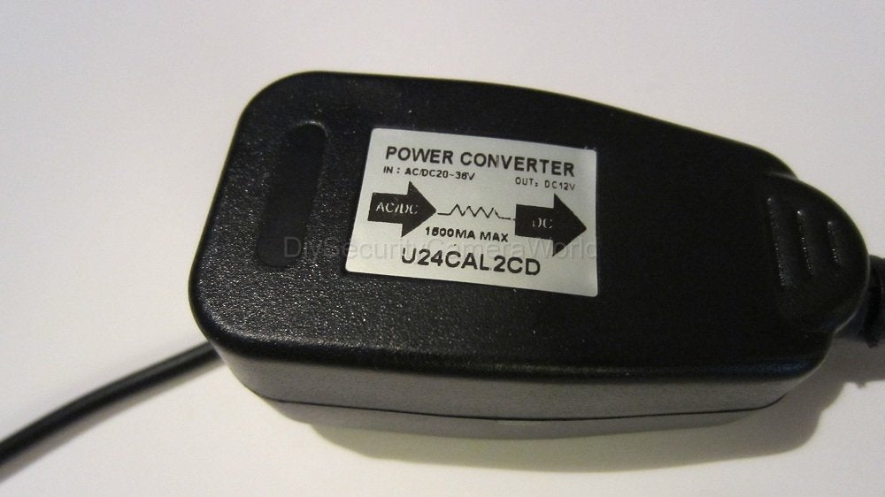 Power Converter 24V AC to 12V DC Max 1.5A Output