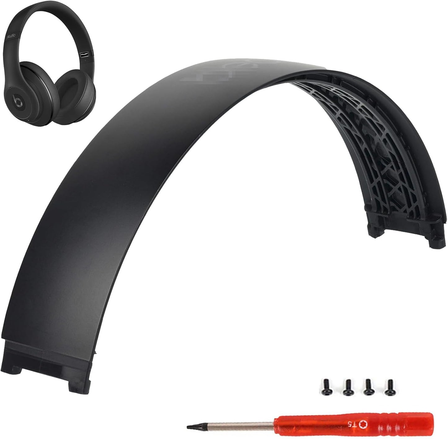 Studio 2 Headband as Same as The OEM Replacement Arch Band B0501 Parts Accessories Compatible with Beats by Dr Dre Studio2 Wired/Wireless