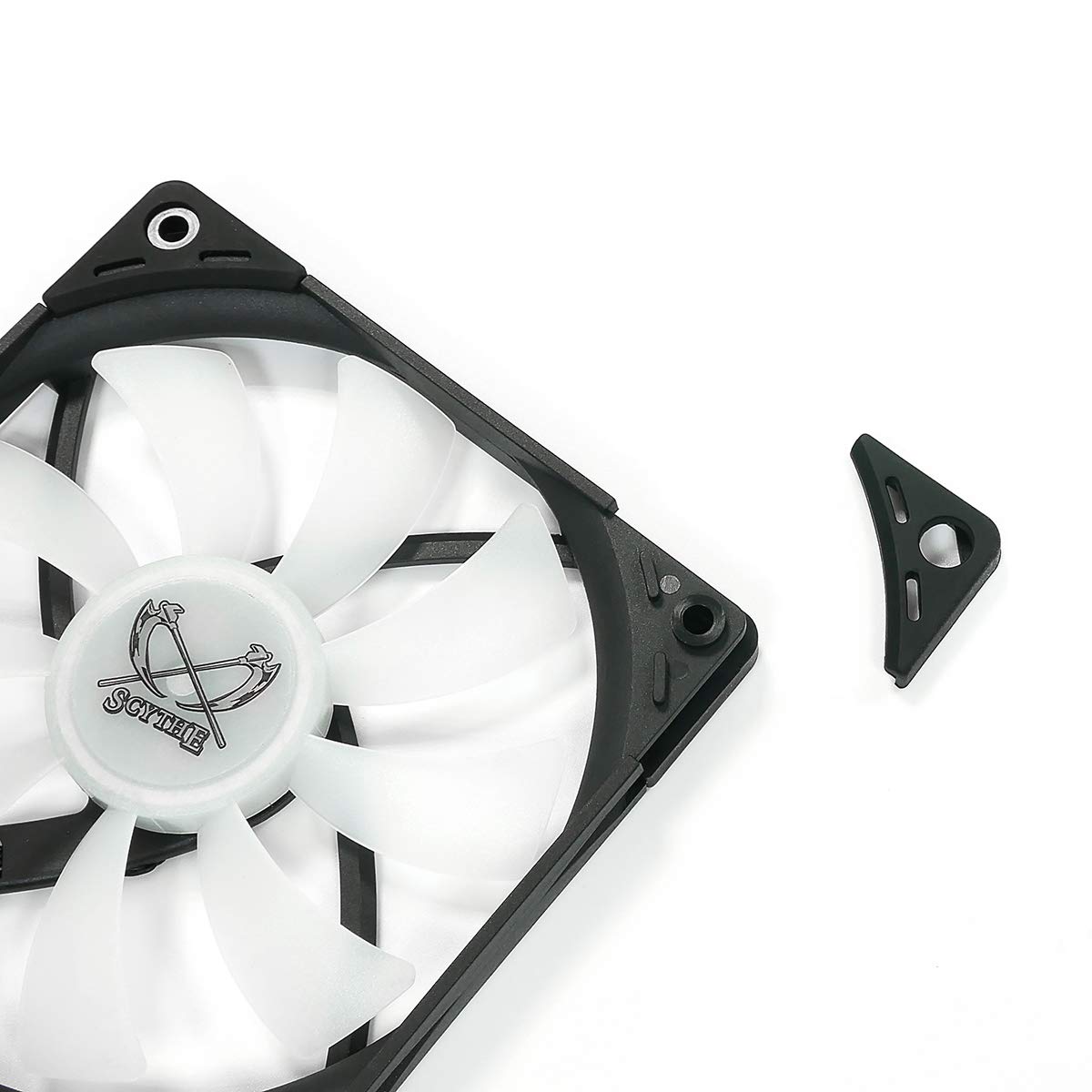 Scythe Kaze Flex II 120 Slim PWN Premium Slim PC Fan,120mm x 15mm, Fluid Dynamic Bearing, 4-Pin Connector (Kaze Flex Slim RGB, 1800RPM)