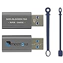 Meenova USB A Data Blocker Pro, Charge Only to Block Data and Stop Syncing Defender Against Juice Jacking, Power only Security Converter…