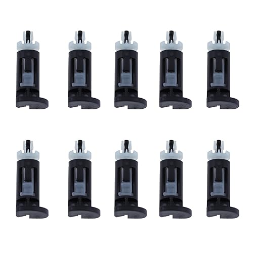 E-outstanding 8PCS Plastic Heatsink Mount Pin CPU Cooler Clips for Intel LGA 775 Socket