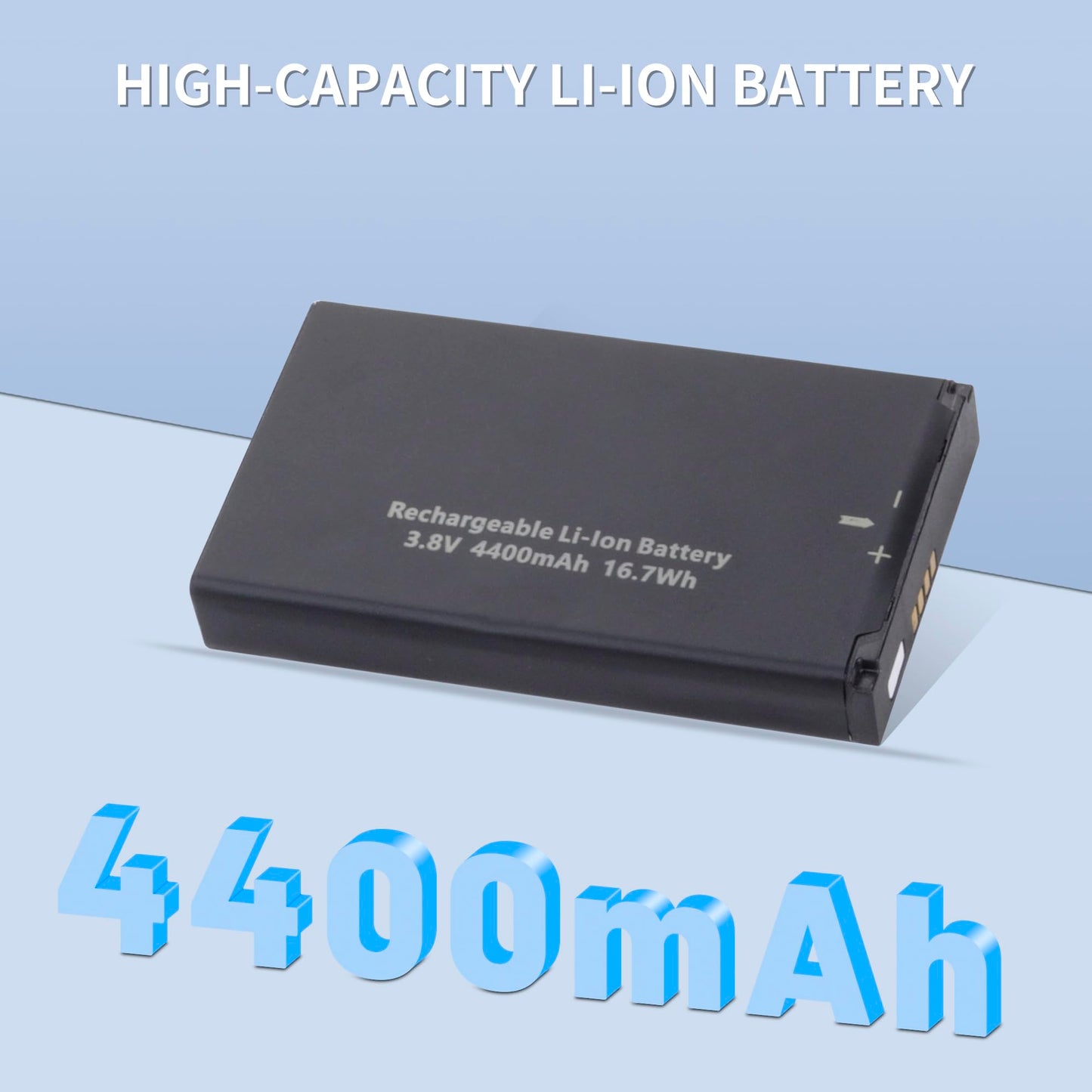 TZRONG Mifi 8800L Battery Replacement 3.8V 4400mAh 16.7Wh for Verizon Mifi Battery - Mifi 7730L, for Novatel Jetpack 7730L 8800L for Mobile WiFi…