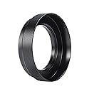 Camera Metal Lens Hood for Nikon Nikkor Z 40mm F2, Z 28mm f/2.8, Z 28mm f/2.8 Lens Compatible with 52mm UV UV Filters (Black)
