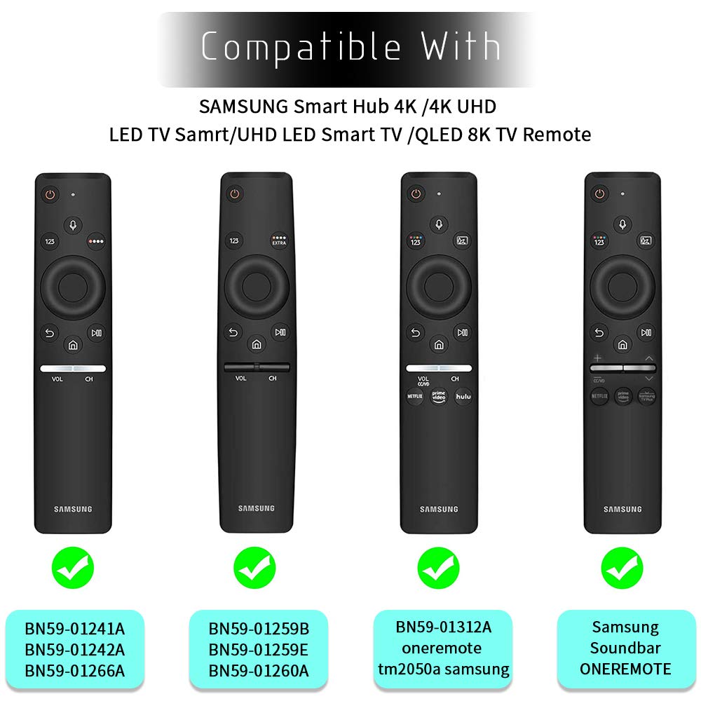 Samsung Smart TV Remote Case - BN59 Series, Silicone Holder with Thicken Layer, Shockproof, Blue