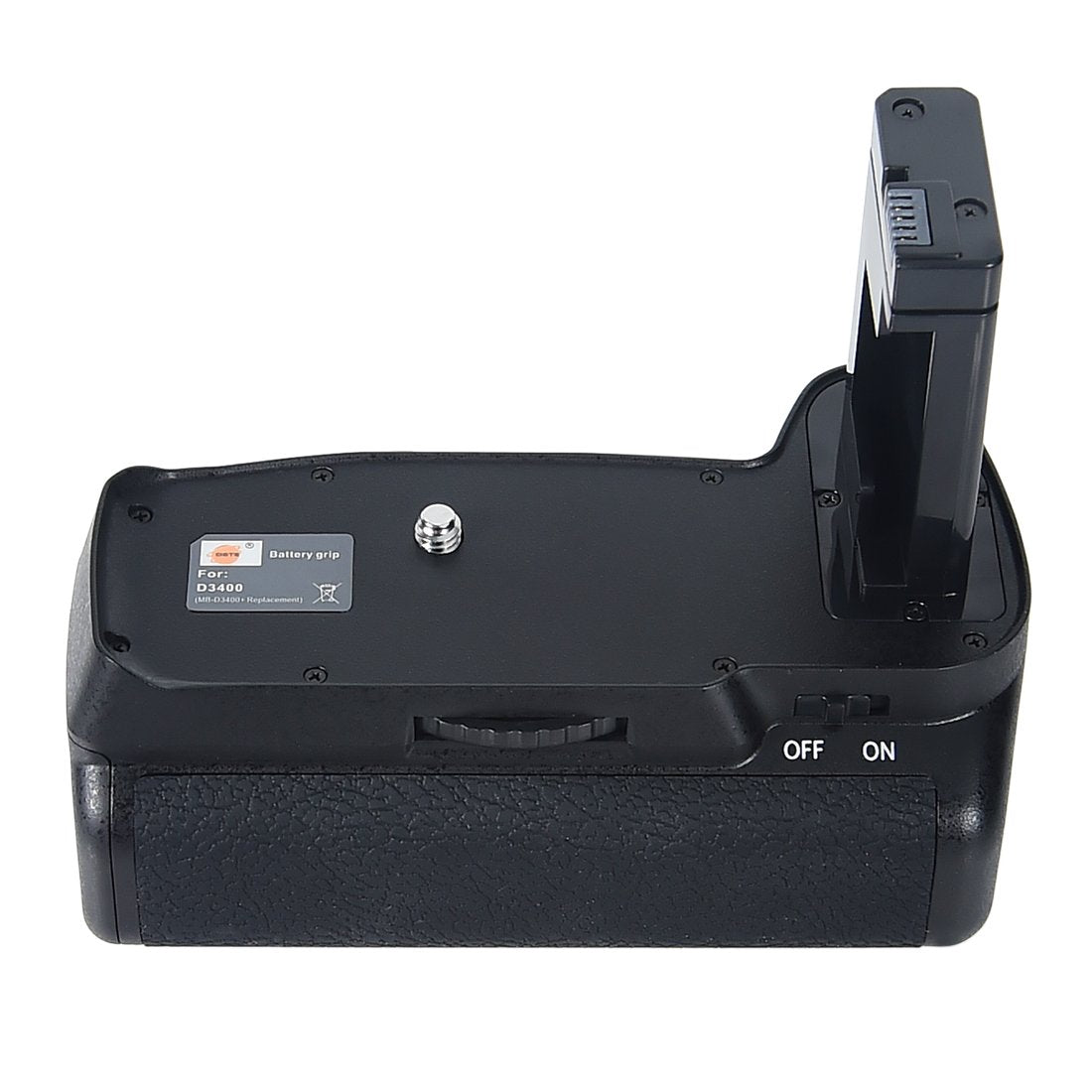 DSTE Pro IR Remote MB-D3400 Vertical Battery Grip + 2X EN-EL14 Battery Compatible with Nikon D3400 SLR Digital Camera