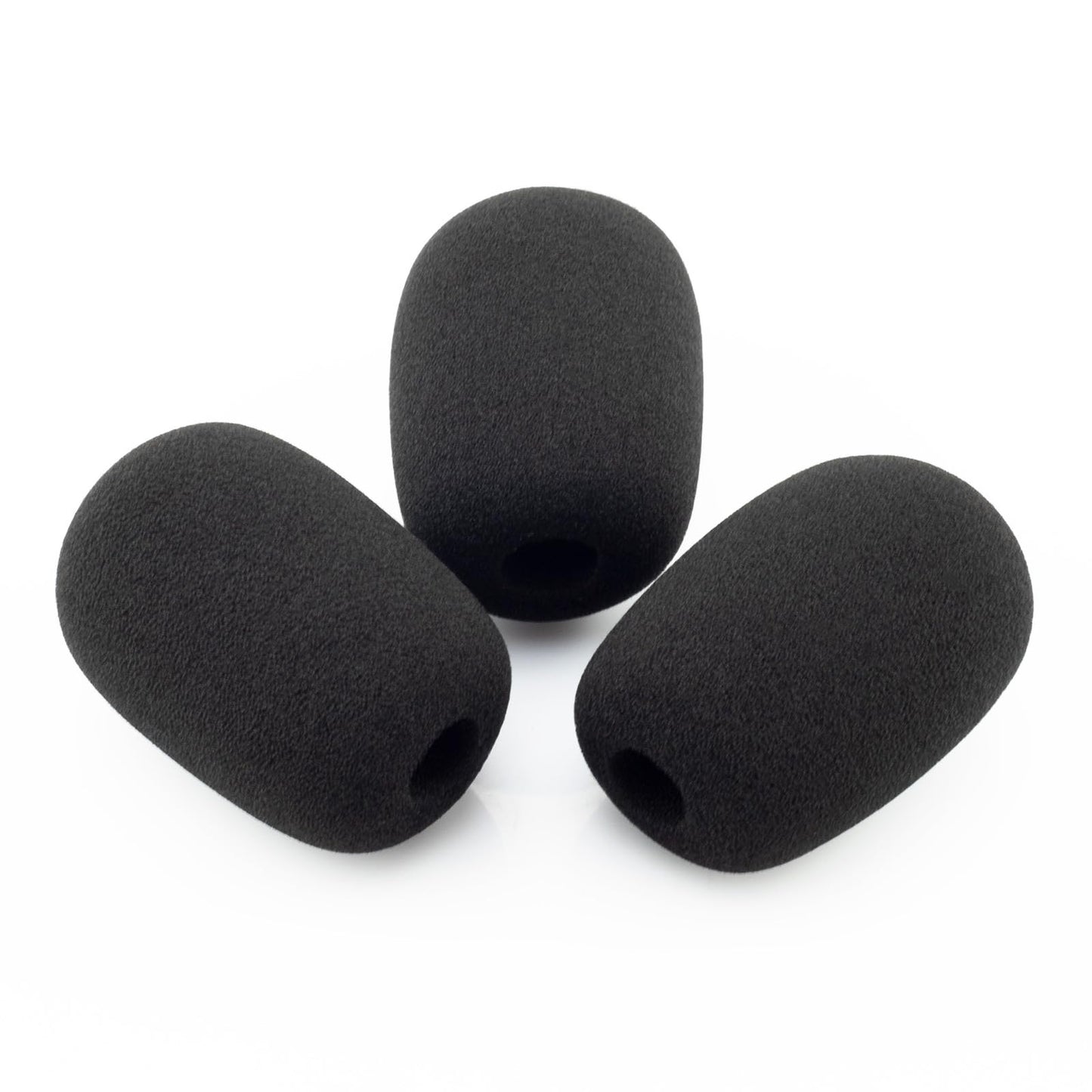 LEFXMOPHY WindScreen RK412WS Snap-Fit Wind Screen Replacement for Shure MX412 MX418 MX405 MX410 MX415 MX412 Gooseneck Microphone Pop Filter 3pack Mic