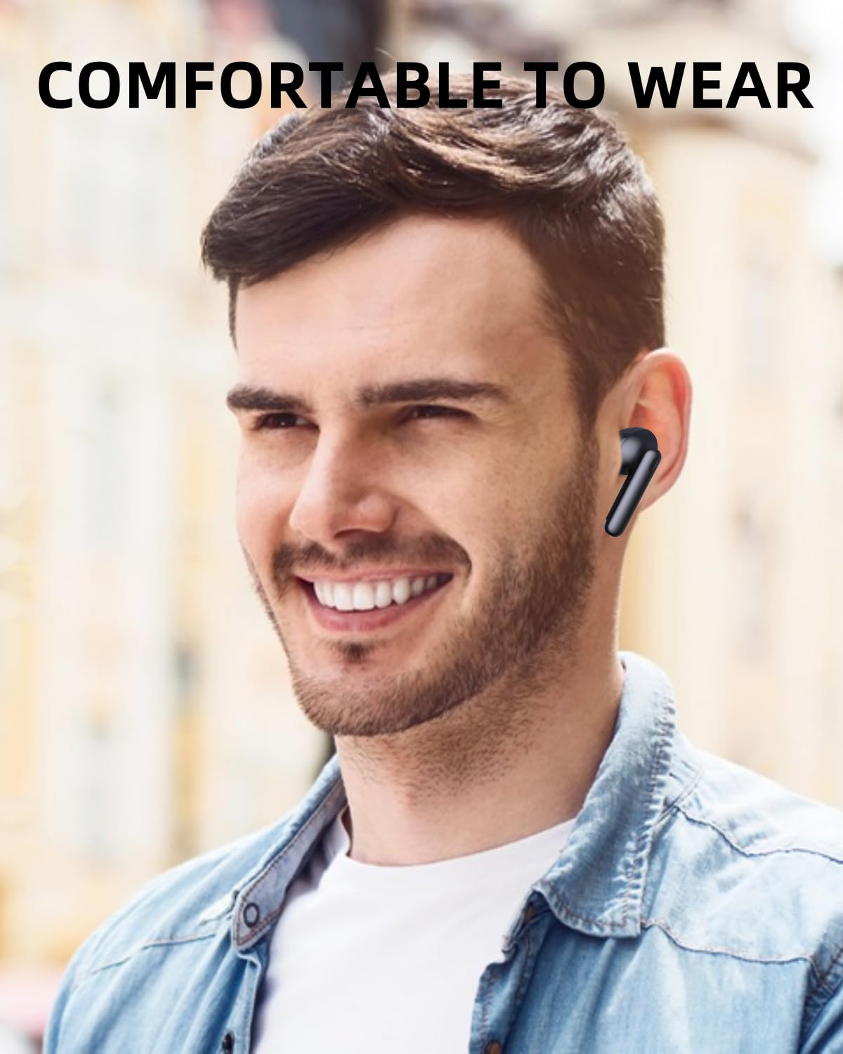 BYDTOOPCBD Wireless Earbuds A8 PRO Bluetooth Earbud & in-Ear Headphones Deep Bass Clear Call, IPX7 Waterproof Ear Buds Wireless Earphones, 36Hrs…