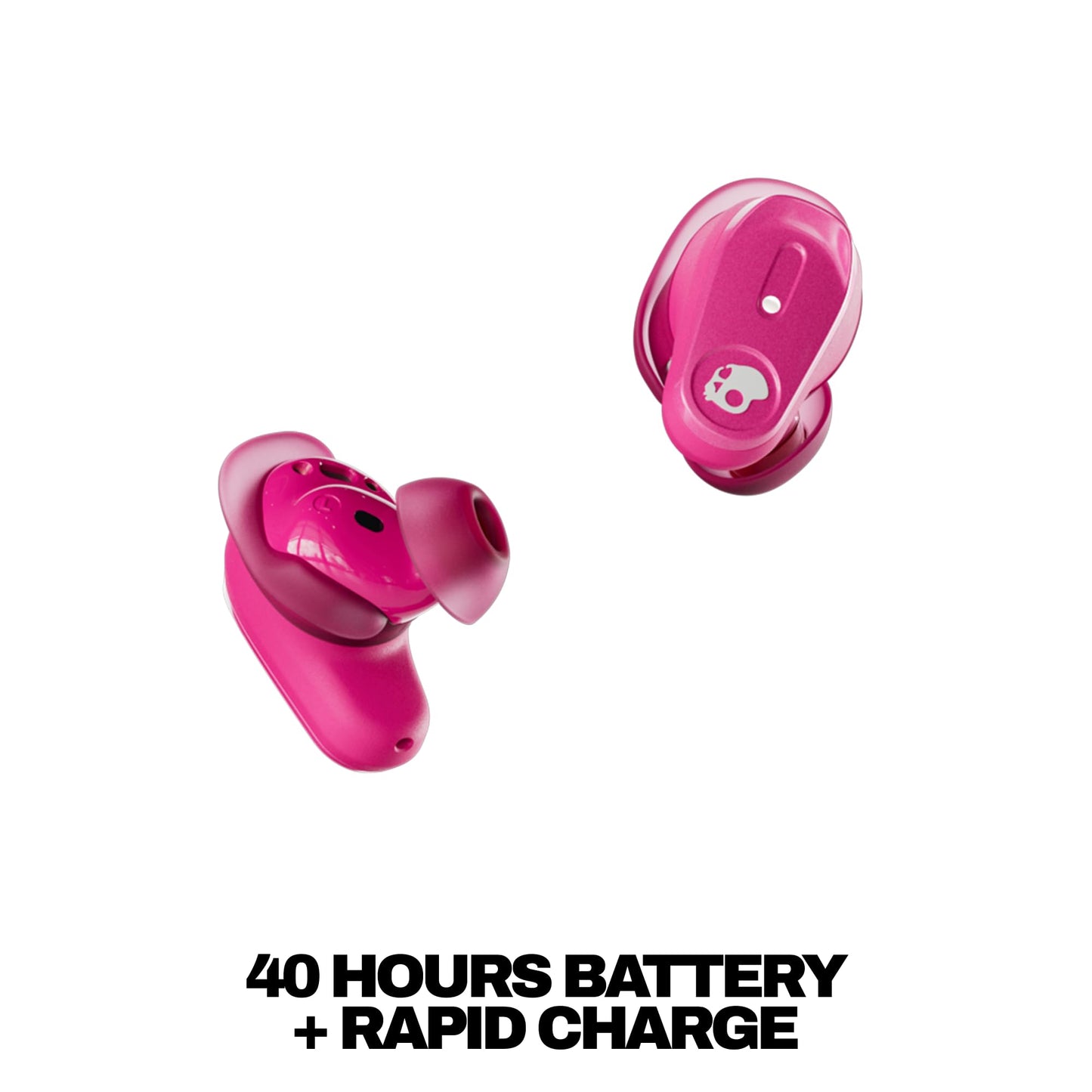 Skullcandy Method 360 ANC Wireless Earbuds with Sound by Bose - Crazy Pink