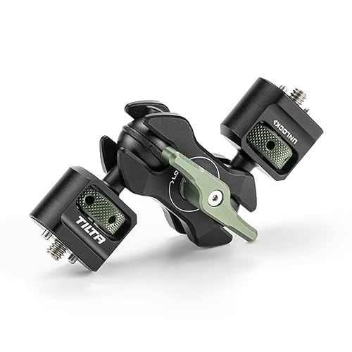 Tilta Mini Articulating Arm | Mount Camera Accessories with 1/4"-20 to 1/4"-20 (with Locating Pins) Connectors (Others Available Separately) | TA-MAA