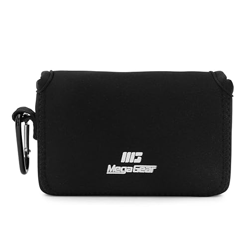 MegaGear MG1896 Ultra Light Neoprene Camera Case Compatible With Fujifilm X100V - Black, PU Leather