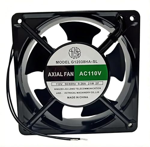 for G12038HA1SL Fan 100V 0.28A 21W 12CM Cooling Fan