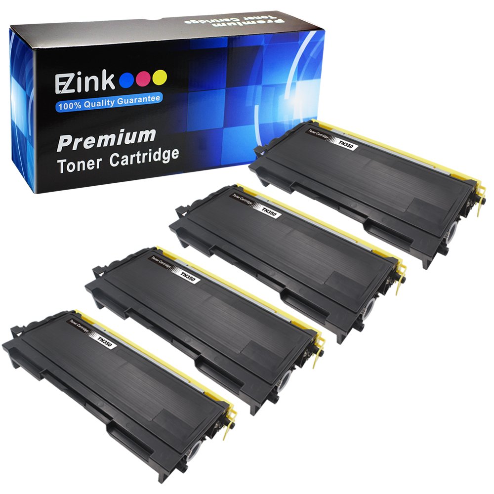 E-Z Ink (TM) Compatible Toner Cartridge Replacement for Brother TN350 (4 Black) for DCP-7010, DCP-7020, DCP-7025, HL-2030, HL-2030R, HL-2040