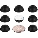 Speaker Isolation Pads - 8-Pack 0.75" Platinum Silicone Feet for Speakers, Subwoofers, Turntables - Non-Slip, Vibration Damping Pads with Adhesive
