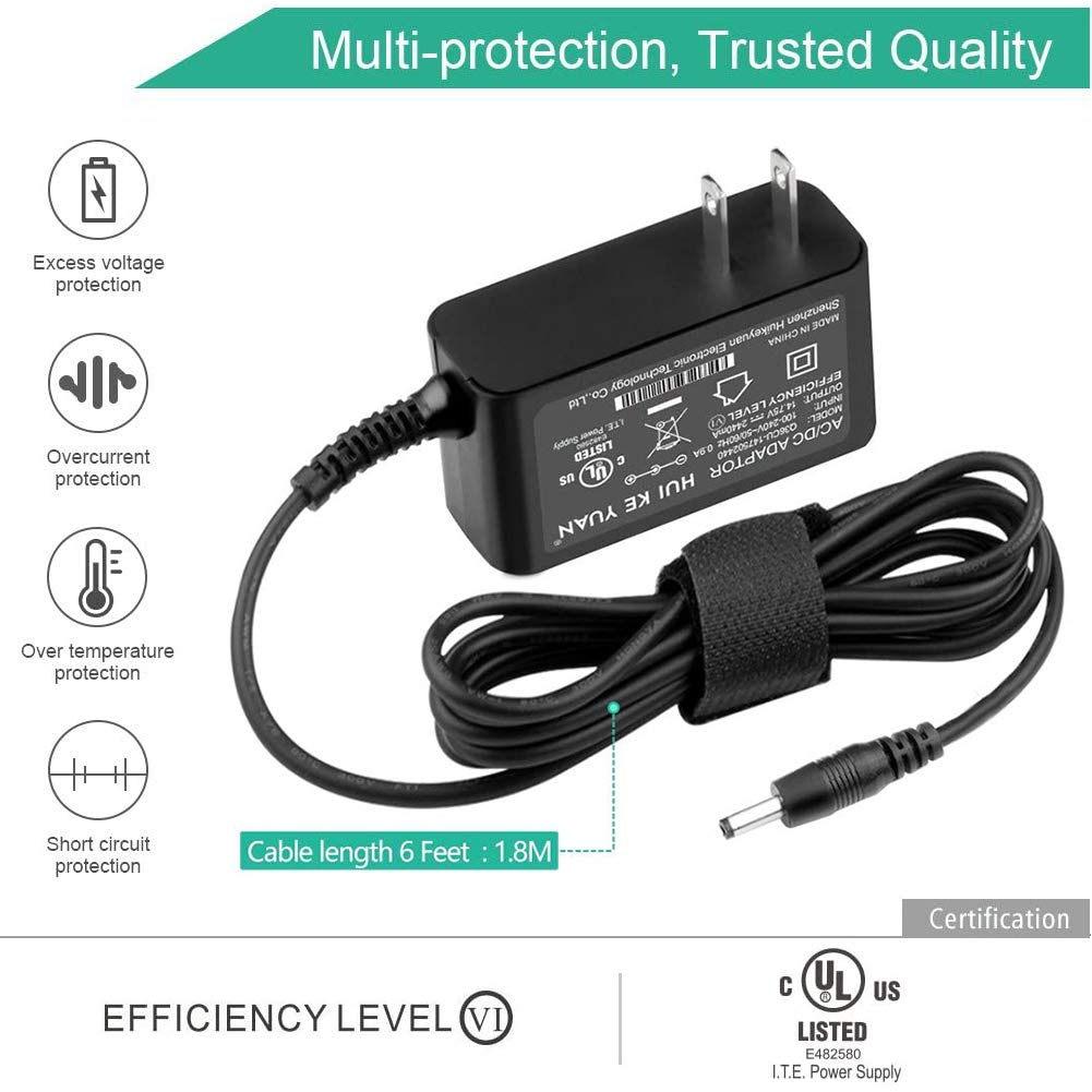 HKY AC Charger for Jawbone Big Jambox Speaker J2011-03 02 01 Jawbone JAMBOX Bluetooth Speaker J2011-03-US J2011-02-US J2011-01-US J2011-03-USPWR…