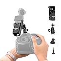 NEEWER Basics Pocket 3 Extension Adapter Mount Kit Compatible with DJI Osmo Pocket 3, Expansion Cage Frame, Dual Cam Setup with Cold Shoe for DSRL