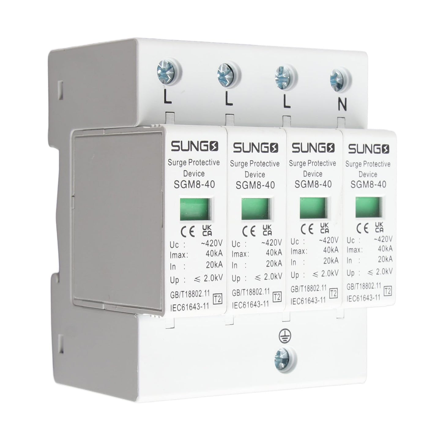 4P 220V 40KA Protective Device,Home Protector