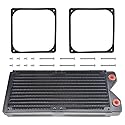 BXQINLENX 240 Pure Copper 12 Pipe Heat Exchanger Radiator for Computer PC CPU CO2 Laser Water Cool System