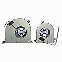 LANDALANYA Replacement New Laptop CPU and GPU Cooling Fan for MSI Modern PS63 8RC PS63 8M MS-16S1 MS-16S2 MS14B2 GTX1050 Series BS5005HS-U3J 16S1-CPU