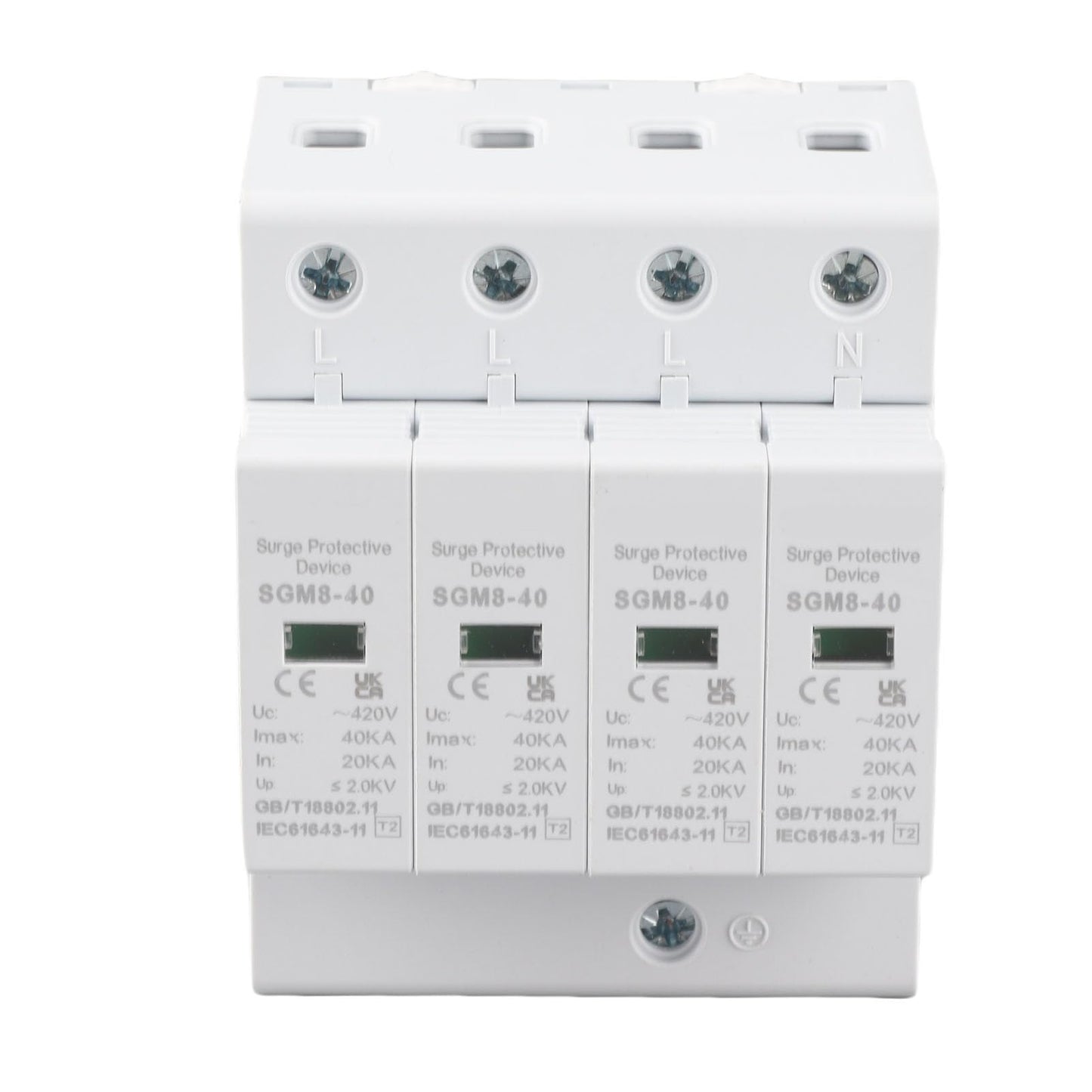 4P 220V 40KA Protective Device,Home Protector