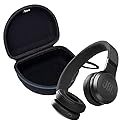 JBL Live 460NC Wireless On Ear Noise Cancelling Headphone Bundle with gSport Case (Black)