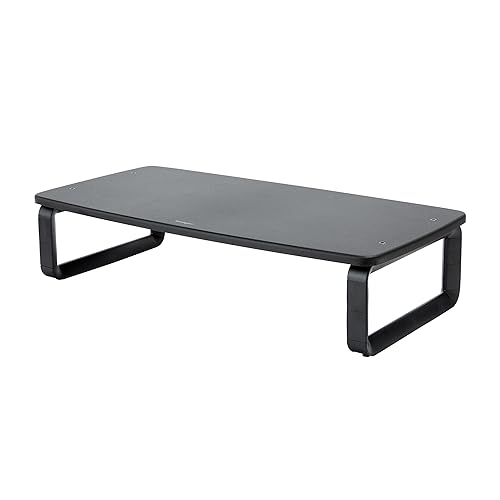 Kensington SmartFit Extra Wide Monitor Stand, Adjustable Height, Ergonomic Design (K52797WW) Black