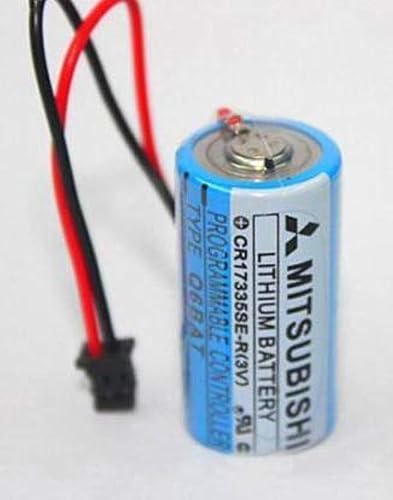 EM Mitsubishi Battery - Q6BAT - CR17335SE - 3V - PLC Lithium Battery Plug