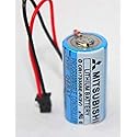 EM Mitsubishi Battery - Q6BAT - CR17335SE - 3V - PLC Lithium Battery Plug