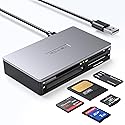 SmartMedia Card Reader Writer All-in-1 USB Universal Multi Card Adapter Slim Hub Read Smart Media, xD, SD, SDHC, SDXC, UHS-I, MMC, MS Pro Duo, CF, MD
