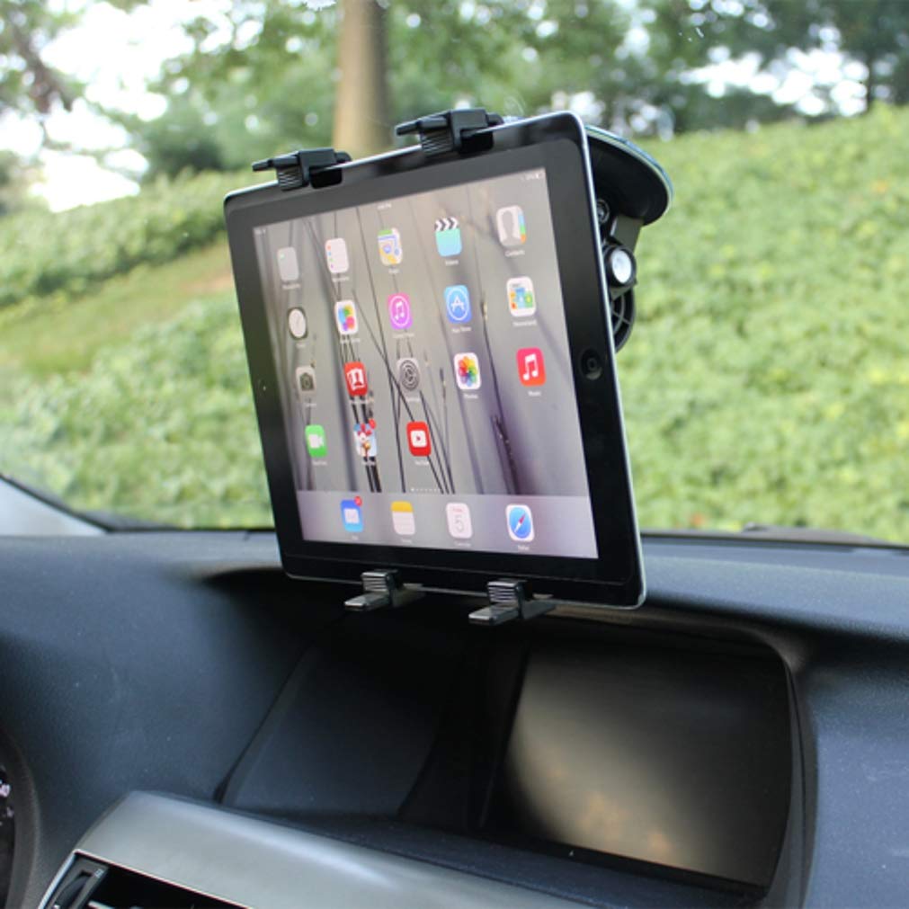 Dash Car Mount Compatible with Samsung Galaxy Tab A9/A9 Plus/A8/A7 10.4 (2020)/A7 Lite Tablets - Windshield Holder Swivel Cradle Dock