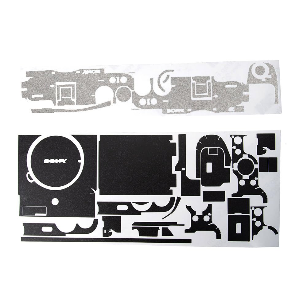 DBZZ for Sony ILCE-6700 Camera Skin Anti-Scratch Alpha 6700 Protective Sticker Cover 3M Film Body Protector A6700 (Titanium + Matte Black)
