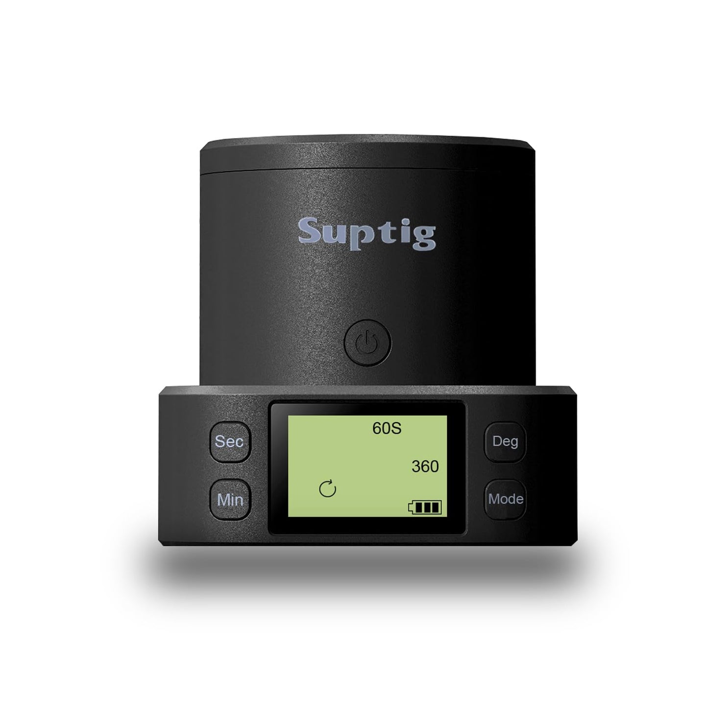 Suptig 360 Degree Tripod Adapter Mount Compatbile For Gopro, Phone, Digital Camera Take Photo Or Video, Handle Fan And Product Display Rotation.