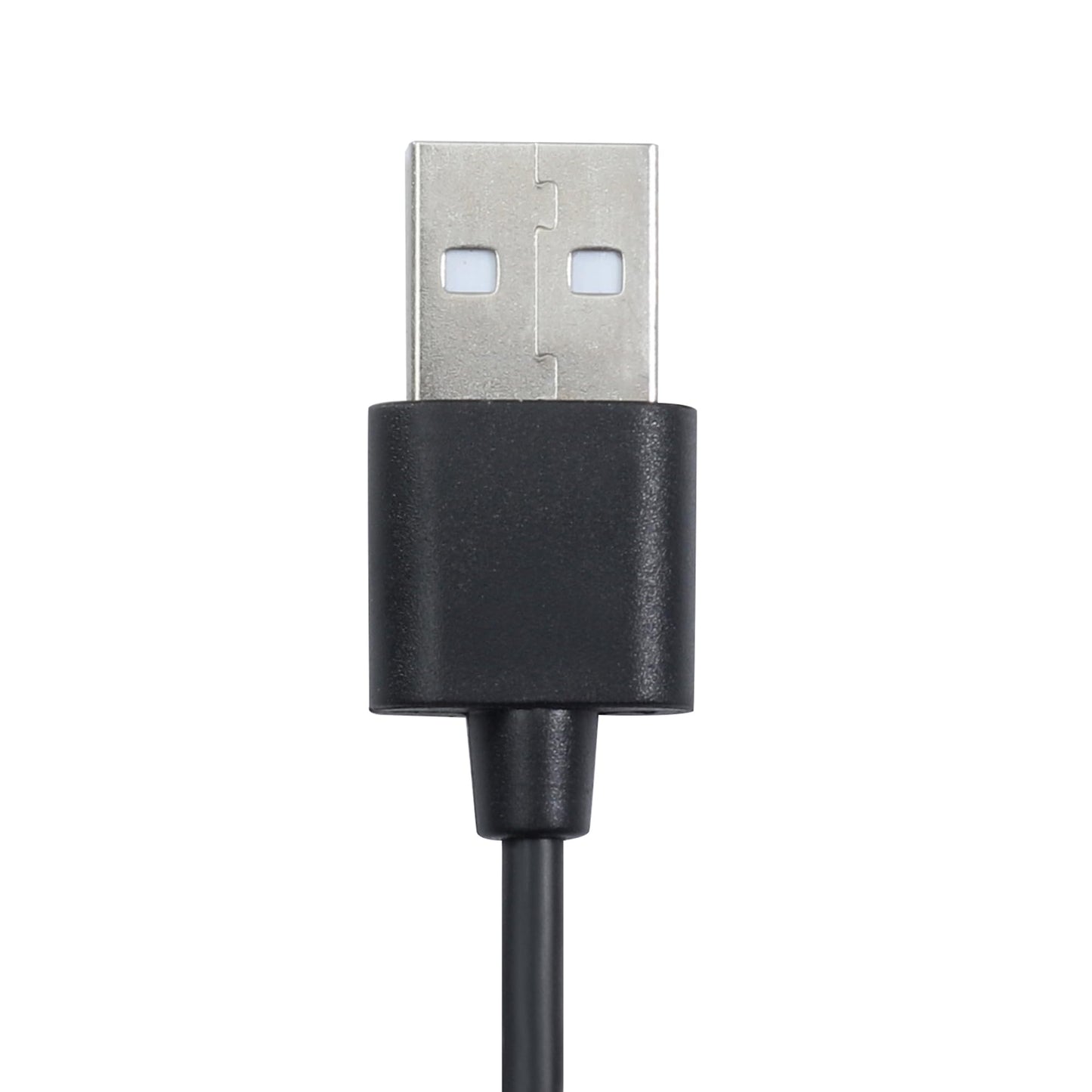 PROTEAR 3.5mm Male AUX Audio Jack Cable to USB 2.0 Adapter Cord Wireless Bluetooth Headphones, Rechargeable Earmuff, Replacement Charging Cable, Black