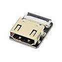 chenyang FPC 20Pin HDMI Flat Female Connector for Ribbon Cable,Raspberry Pi, GoPro,Mini Display, Drone, Camera, Gimbal