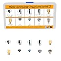 M.2 SSD Screw Kit, M.2 Standoff and Screw Kit for Asus Gigabyte MSI PS5 Motherboards