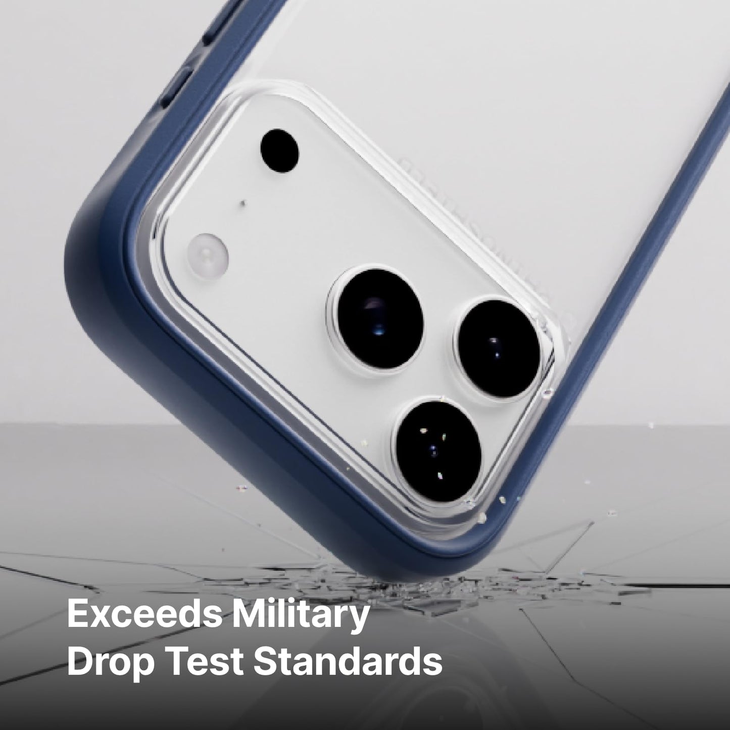 RhinoShield Mod NX Bumper Phone Case for iPhone Air Navy Blue
