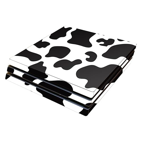 MightySkins Skin Compatible with Sony PS4 Pro Console - Cow Print | Protective, Durable, and Unique Vinyl Decal wrap Cover | Easy to Apply, Remove