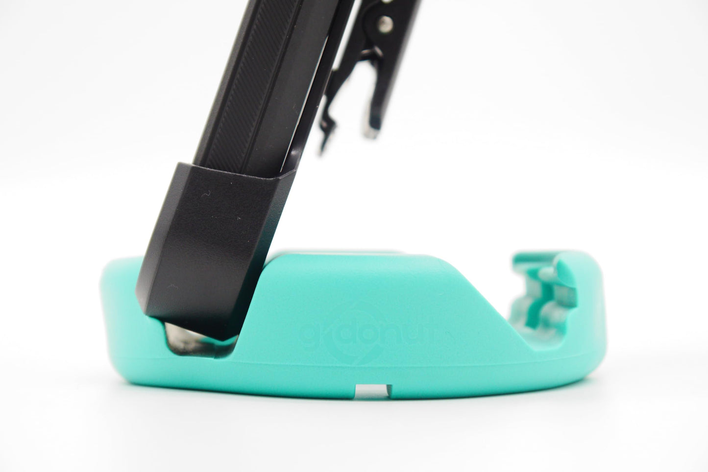 GoDonut Plus+ - Smartphone and Tablet Stand - Compatible with Lager Cases with Charging Port Access - for use at Work, at Home, Travel and on-the-go