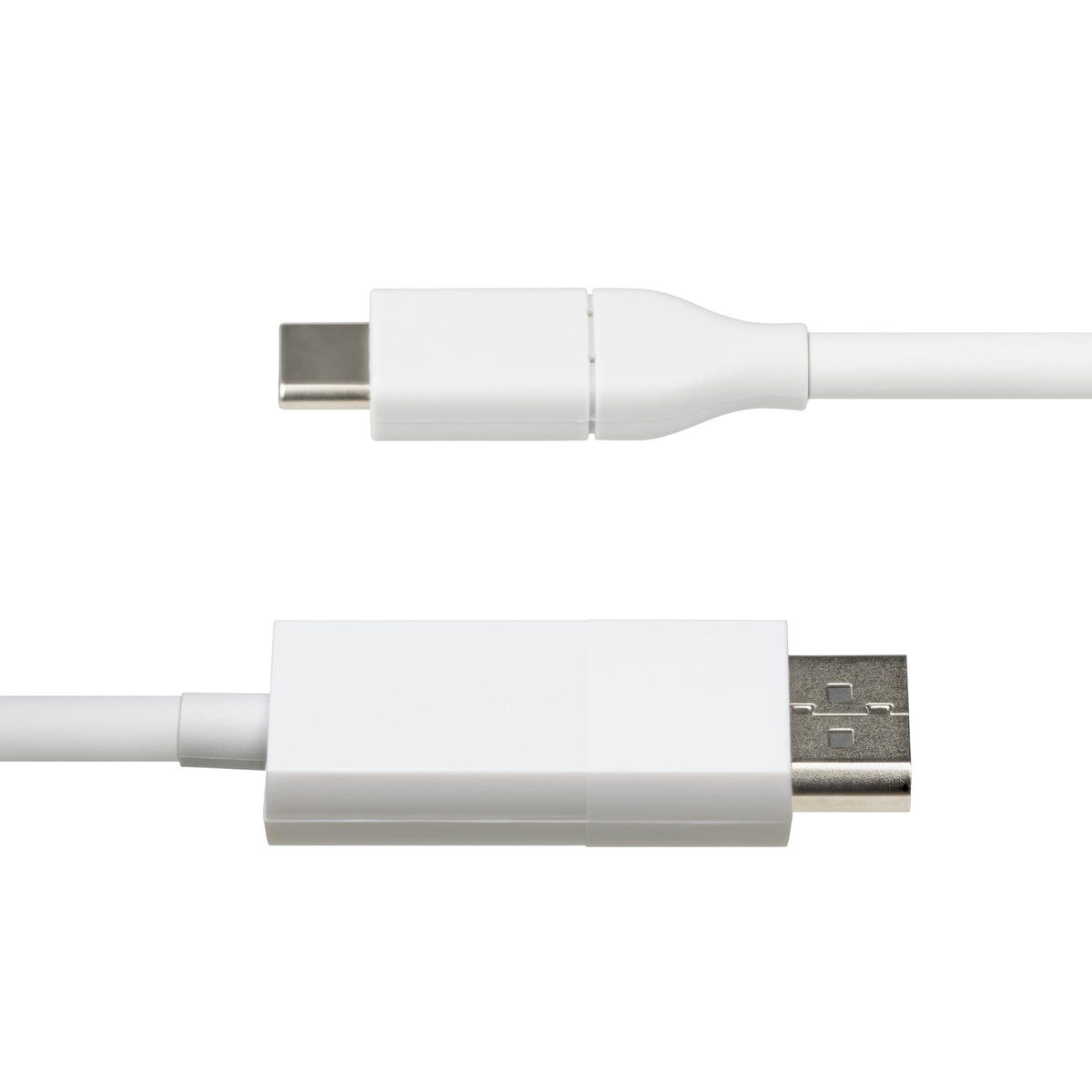 StarTech 6ft USB-C to DisplayPort 1.2 Cable, 4K 60Hz, Bidirectional, White
