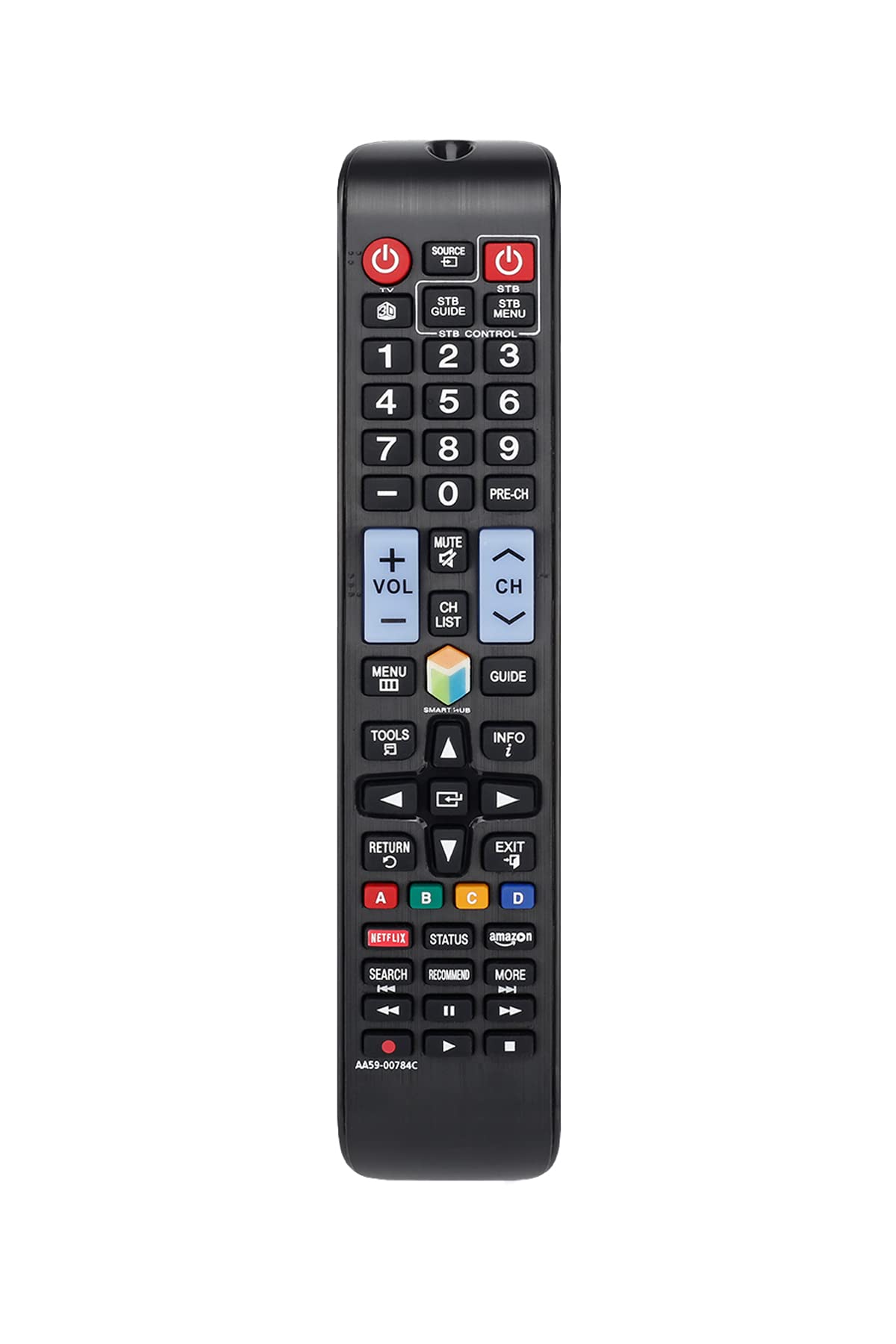 GHUST AA59-00784C Remote Control Replacement for Samsung Smart HD TV UN32F6350 UN40F5500 UN40F6350 UN46F5500 UN46F6350 UN50F5500 UN50F6350 UN55F6350